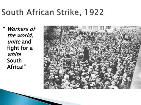 Der Sharpedale-Streik von 1922: Eine Auseinandersetzung zwischen Kapitalismus und Arbeiterrechten im frühen Südafrika